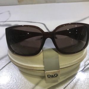 Dolce and Gabbana oversized sunglasses original